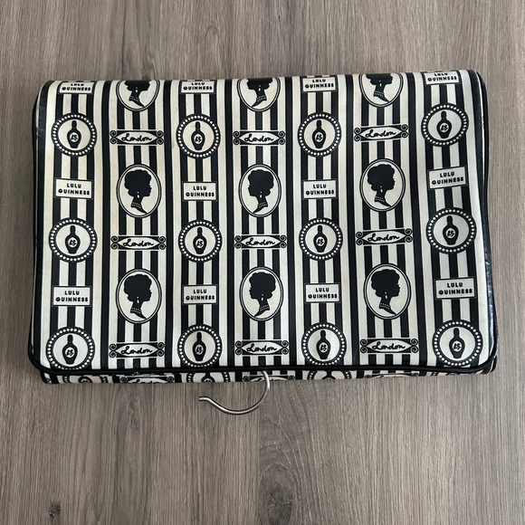 Lulu Guinness toliet/makeup travel bag organizer - Picture 5 of 6